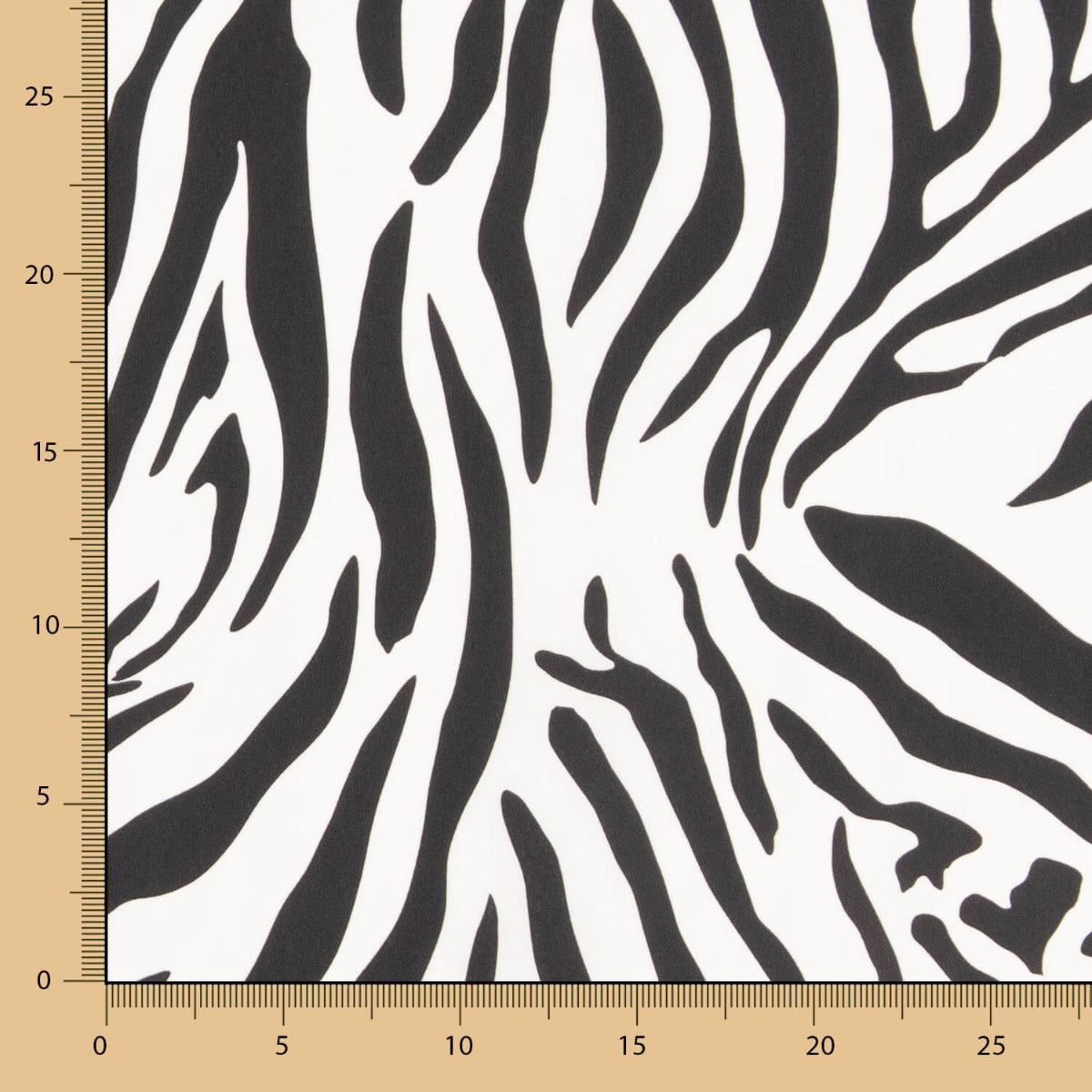 Crepe Polyester Zebra - Ribes y Casals