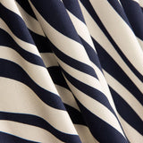 Navy Zebra Viscose - Ribes y Casals