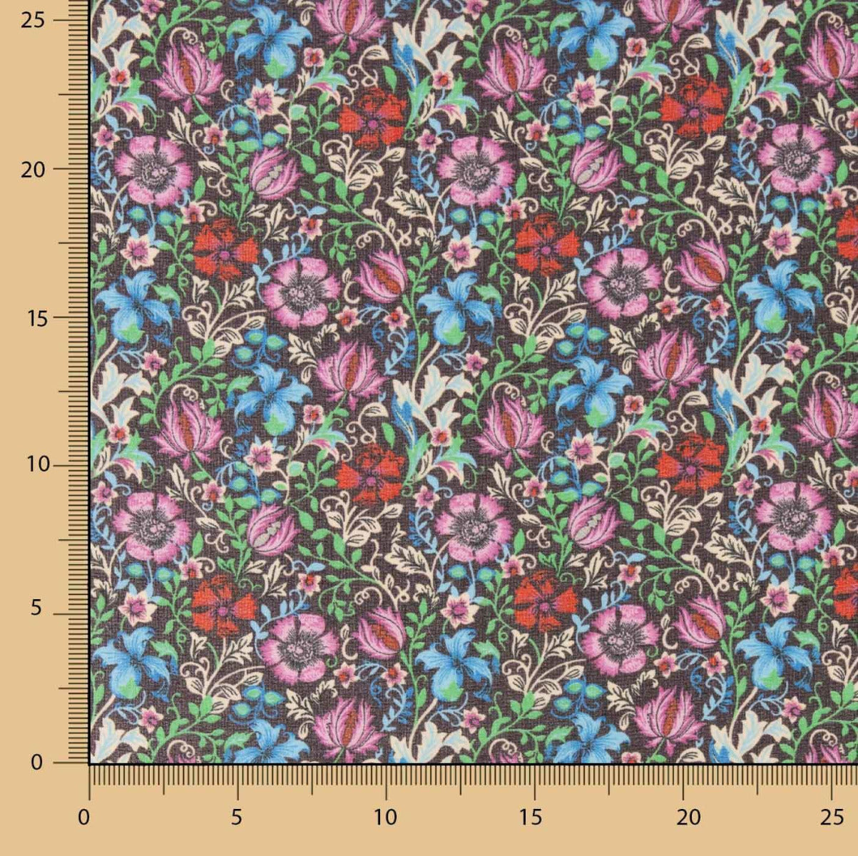 Garden Explosion Polyester Gauze - Ribes y Casals