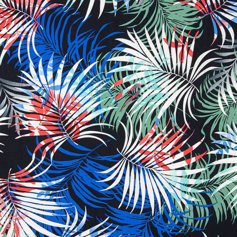 Blue Tropical Viscose - Ribes y Casals