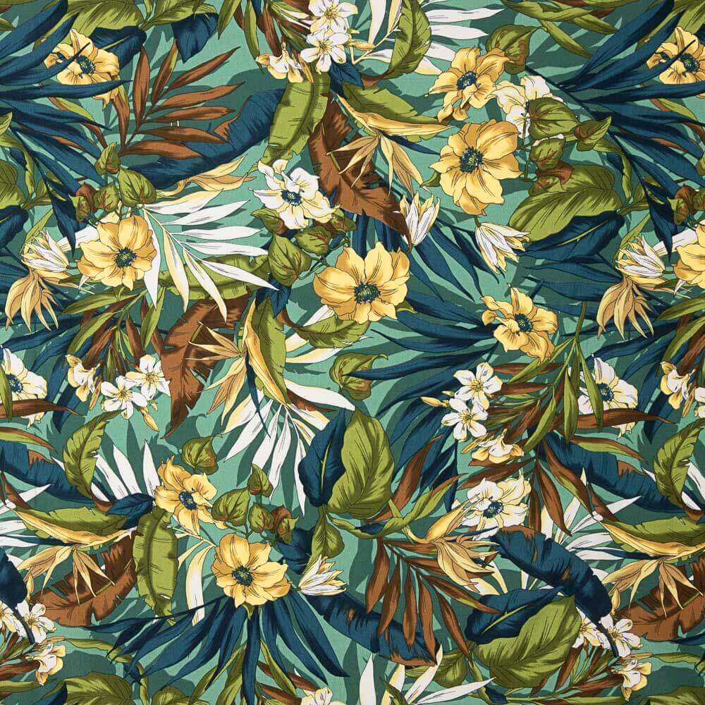Tropic Jungle Viscose Crepe - Ribes y Casals