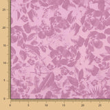 Retal Brocado Flor Magenta 120x140 cm - Ribes y Casals