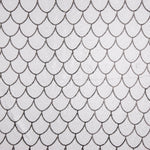 Knitted Sequin Scales White - Ribes y Casals