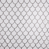 Knitted Sequin Scales White - Ribes y Casals
