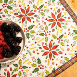 White Christmas Tablecloth Fabric - Ribes y Casals