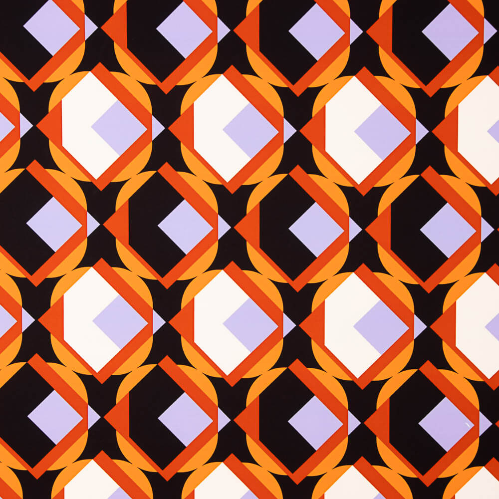 Orange Geometrical Bistretch - Ribes y Casals
