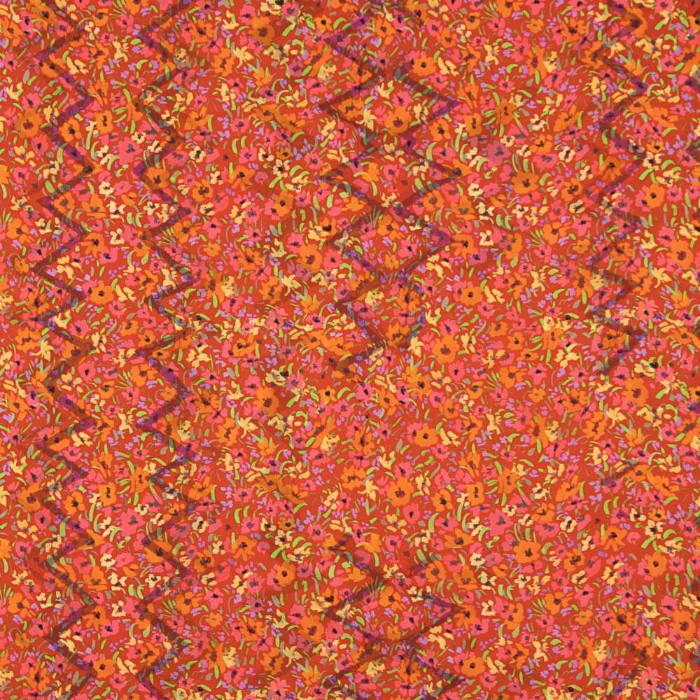 Viscose Fabric Coral Forest - Ribes y Casals