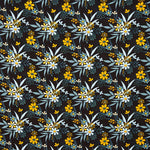 Yellow Daisies Viscose Fabric - Ribes y Casals