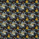 Yellow Daisies Viscose Fabric - Ribes y Casals