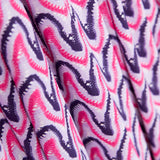 Lycra Mate Fina Ondas Fucsia - Ribes y Casals