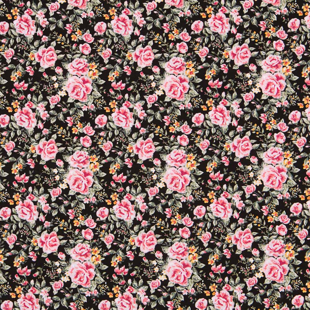 Algodón Cretona Negro - Ribes y Casals