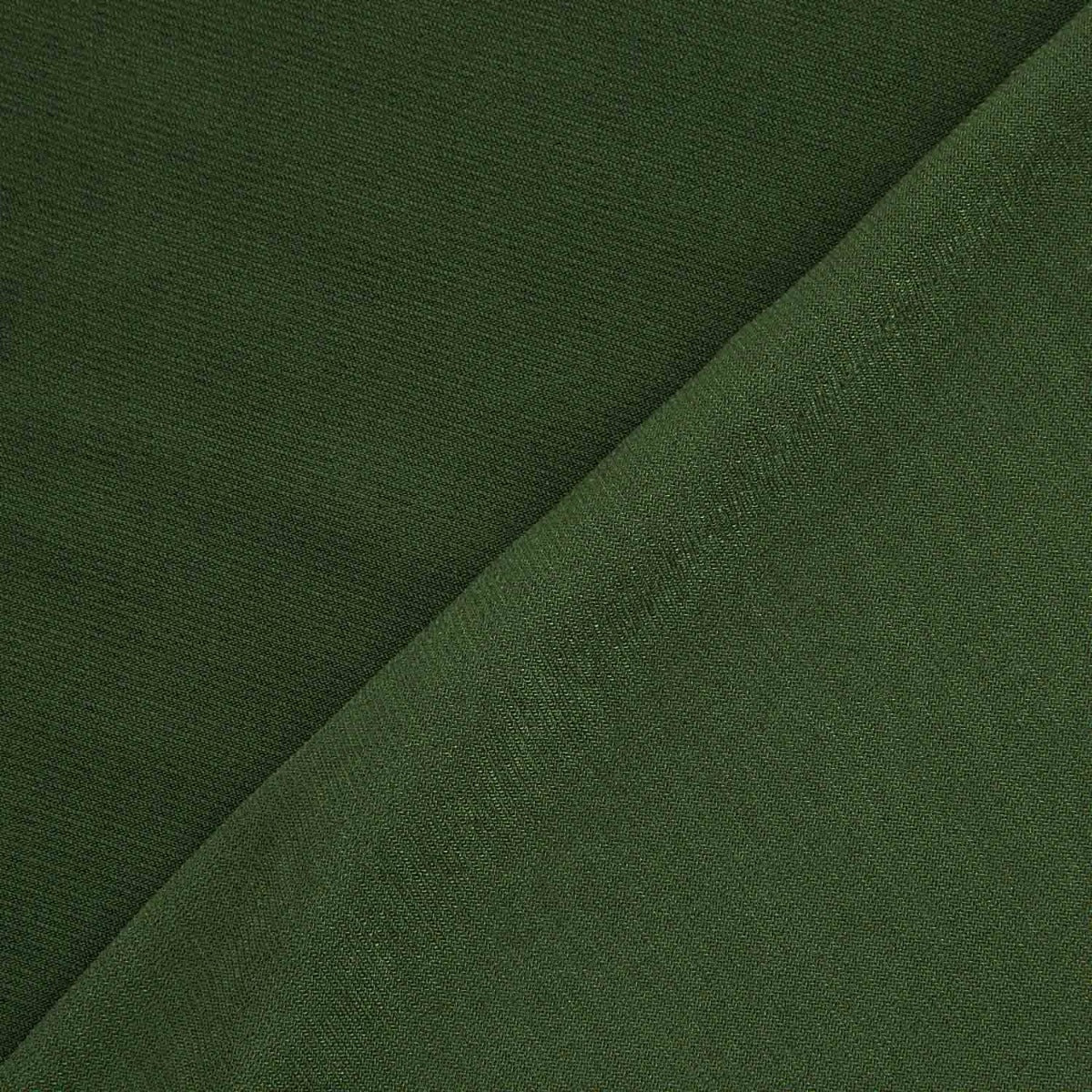 Khaki Green Polyester Knit Fabric - Ribes y Casals