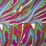Viscose Geo Maxi Fuchsia - Ribes y Casals