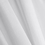 Plain Rustic Fabric in White - Ribes y Casals