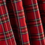 Red Tartan Polyester Taffeta - Ribes y Casals