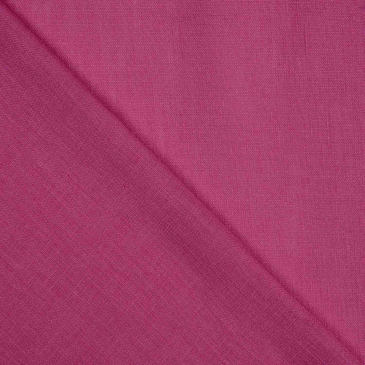 Plain Rustic Fabric in Fuchsia - Ribes y Casals