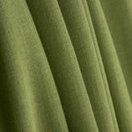 Plain Rustic Fabric in Olive Green - Ribes y Casals