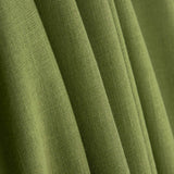 Plain Rustic Fabric in Olive Green - Ribes y Casals