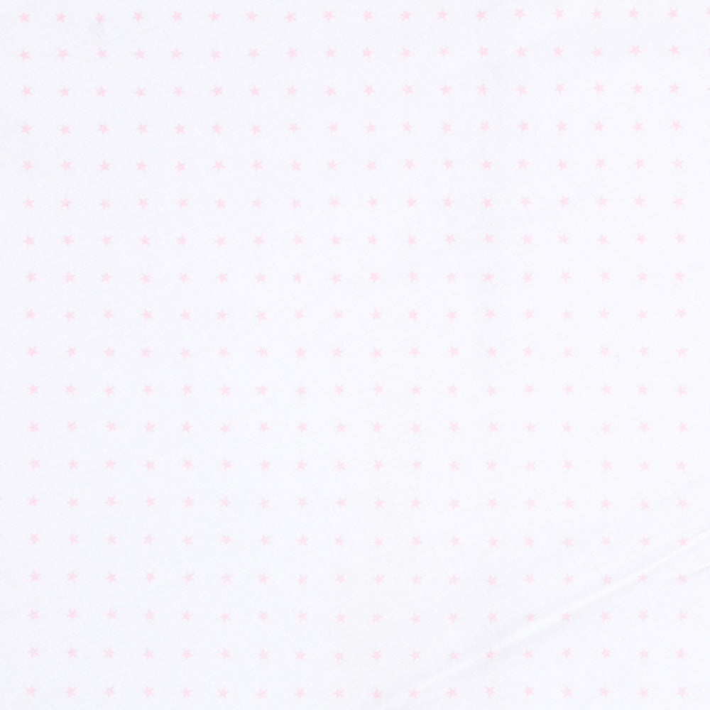 Bed Sheet Fabric Pink Stars - Ribes y Casals