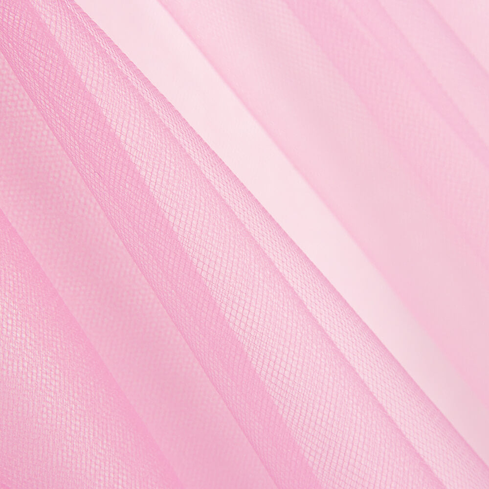 Pink Baby Tulle Illusion Fabric - Ribes y Casals
