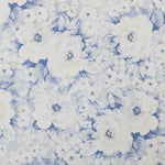 Cotton Spandex Floral Blue - Ribes y Casals