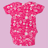 Jersey Kids Buttons Fuchsia - Ribes y Casals