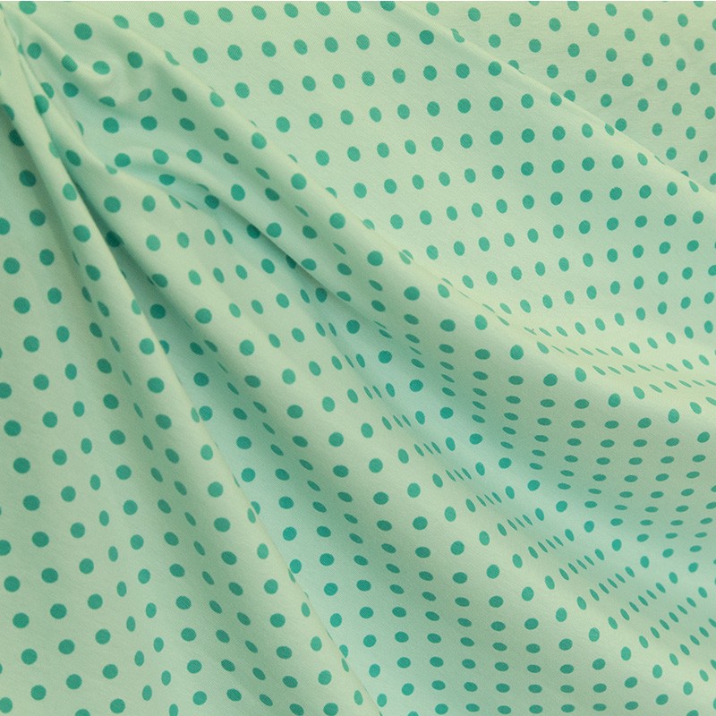 Jersey Kids Dots Aqua - Ribes y Casals