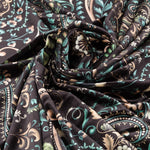 Velvet Baroque Print Black - Ribes y Casals