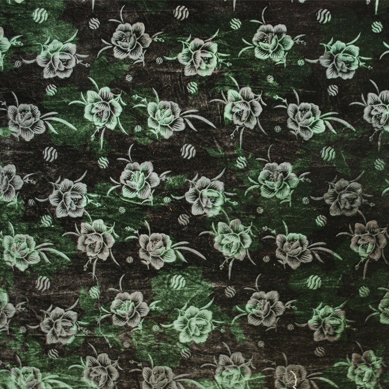 Velvet Flower Green - Ribes y Casals