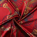 Hermès Red Lurex Velvet - Ribes y Casals