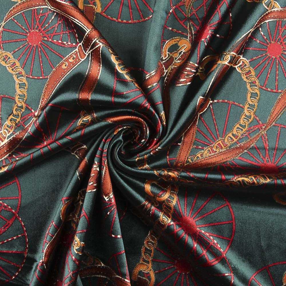 Hermès Lurex Velvet Green - Ribes y Casals