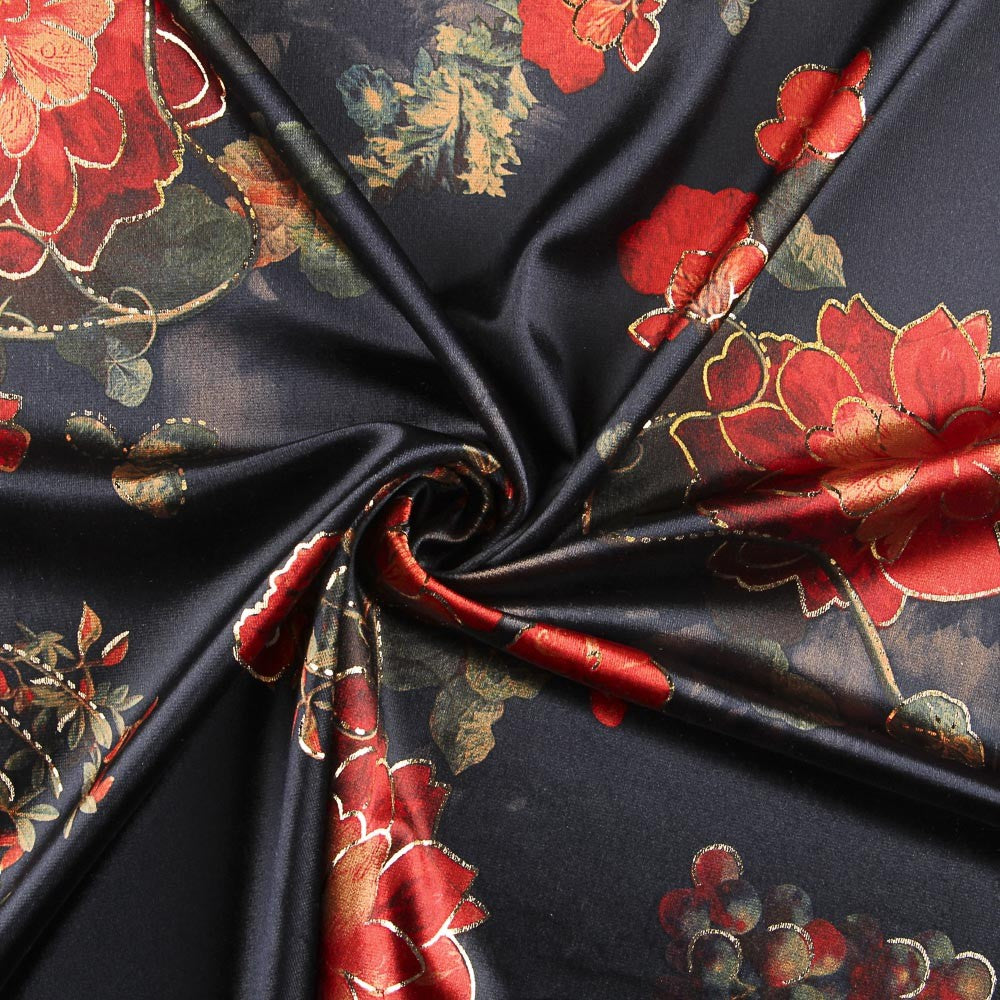 Velvet Lurex Roma Blue - Ribes y Casals