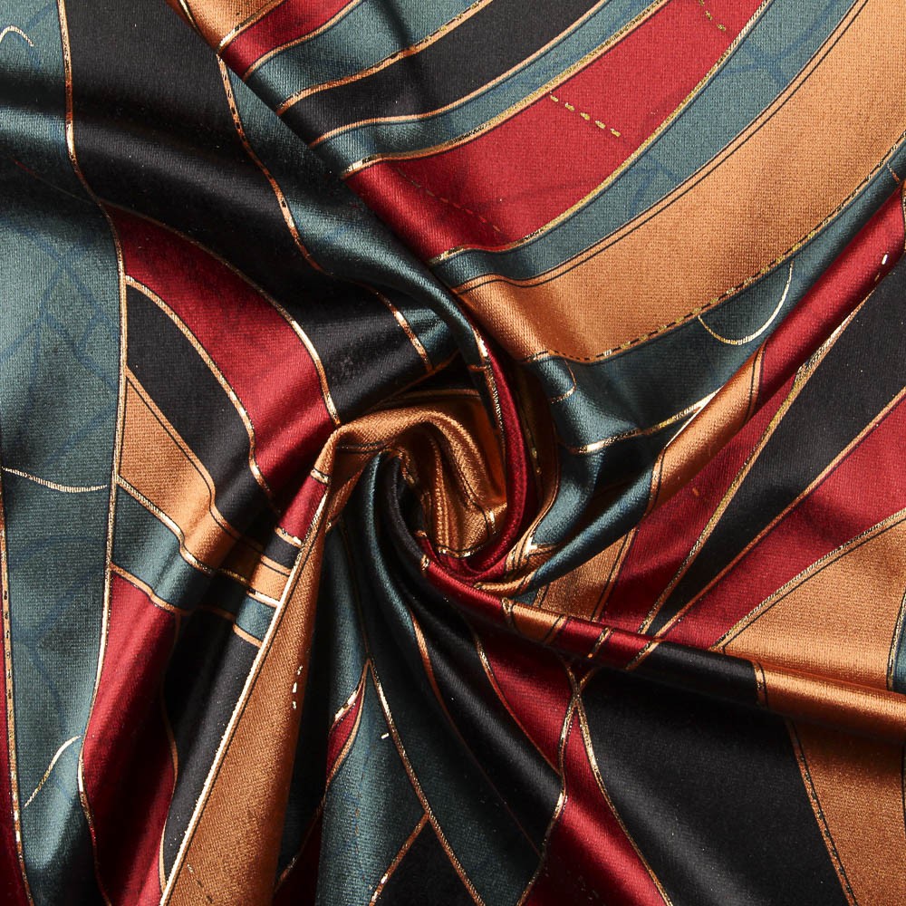 Velvet Lurex Venice Aiguemarine - Ribes y Casals