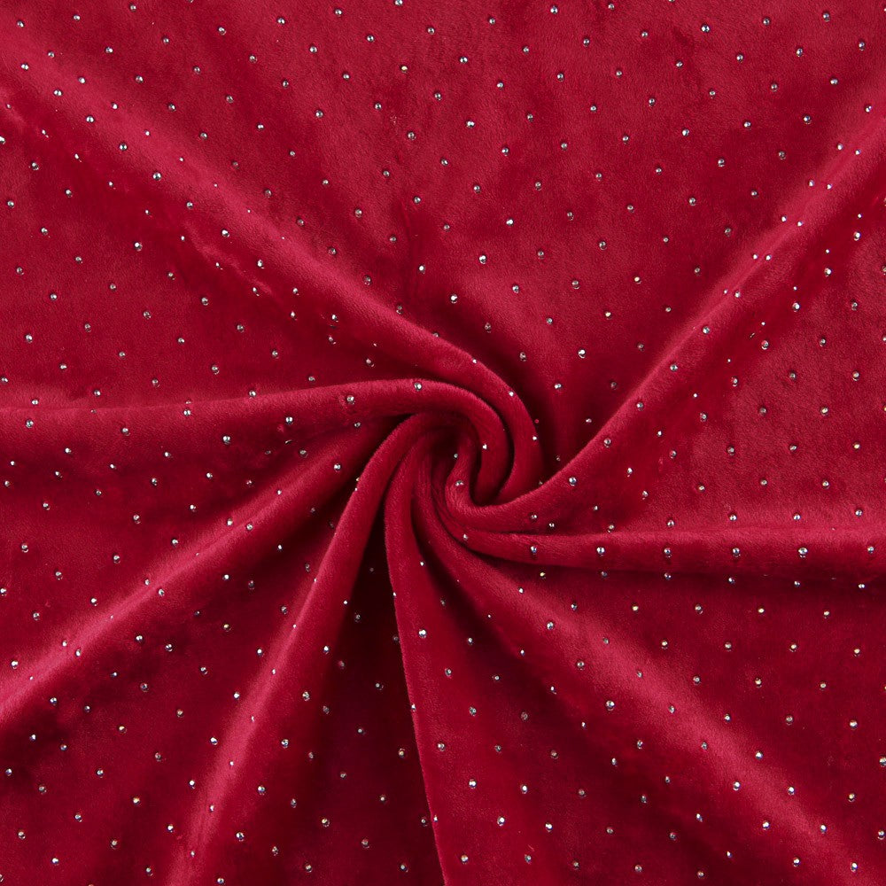 Lycra Velvet Sequins Rubi - Ribes y Casals