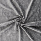 Lycra Velvet Gray Sequins - Ribes y Casals