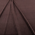 Ribbed Velvet Fashion Chocolate - Ribes y Casals