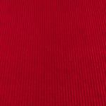 Ribbed Velvet Fashion Red - Ribes y Casals