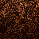 Velvet Fabric Leopard Animal Print - Ribes y Casals