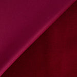 Burgundy Red Cotton Velvet - Ribes y Casals
