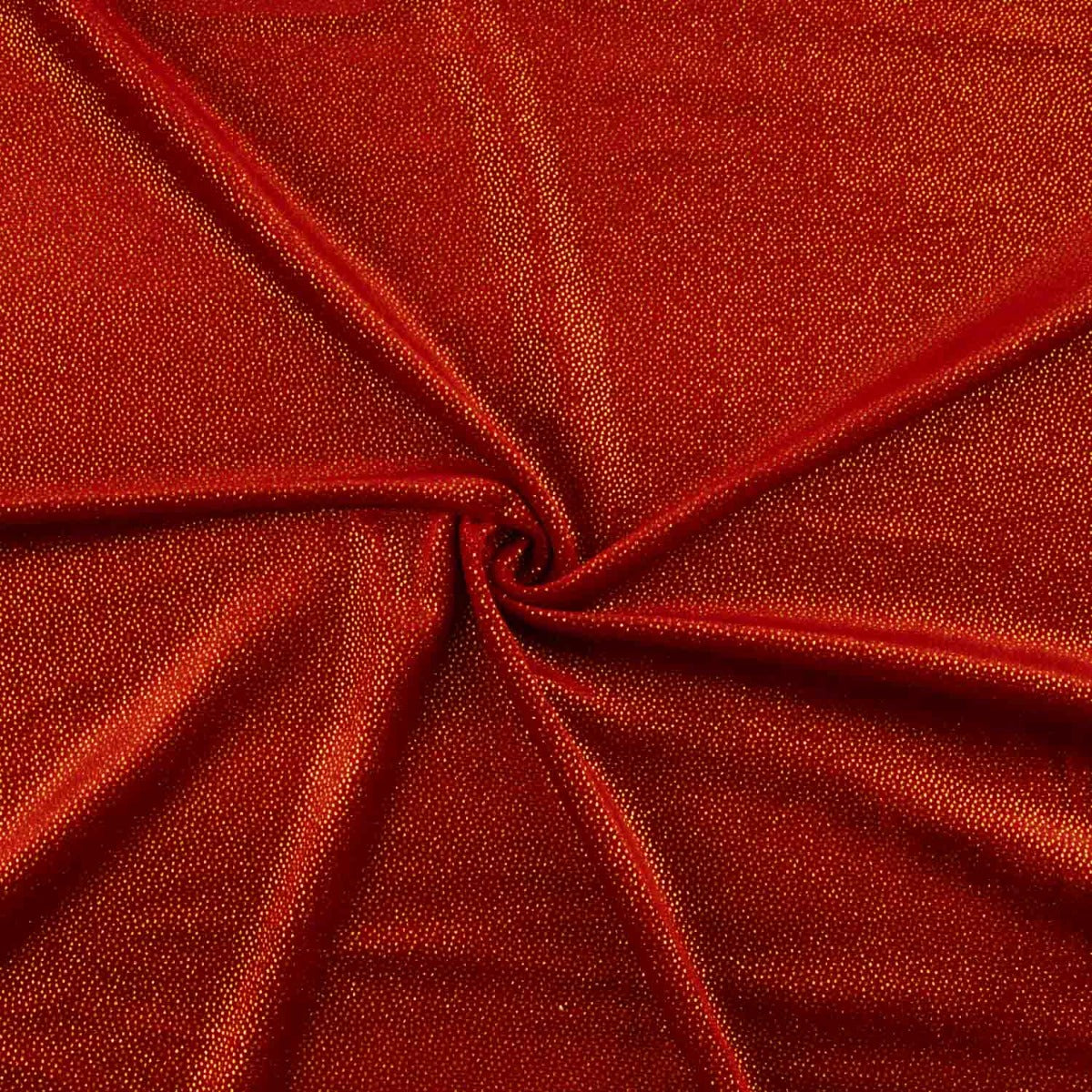 Fantasy Gold Red Stretch Velvet - Ribes y Casals