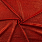Fantasy Gold Red Stretch Velvet - Ribes y Casals