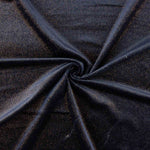 Fantasy Gold Navy Stretch Velvet - Ribes y Casals