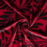 Stretch Velvet Petals Pomegranate - Ribes y Casals