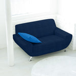 Velvet Upholstery Fire Retardant Blue - Ribes y Casals
