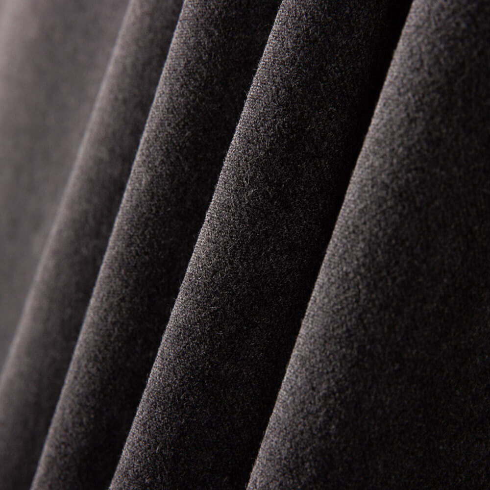 Black Flame Retardant Velvet Upholstery - Ribes y Casals