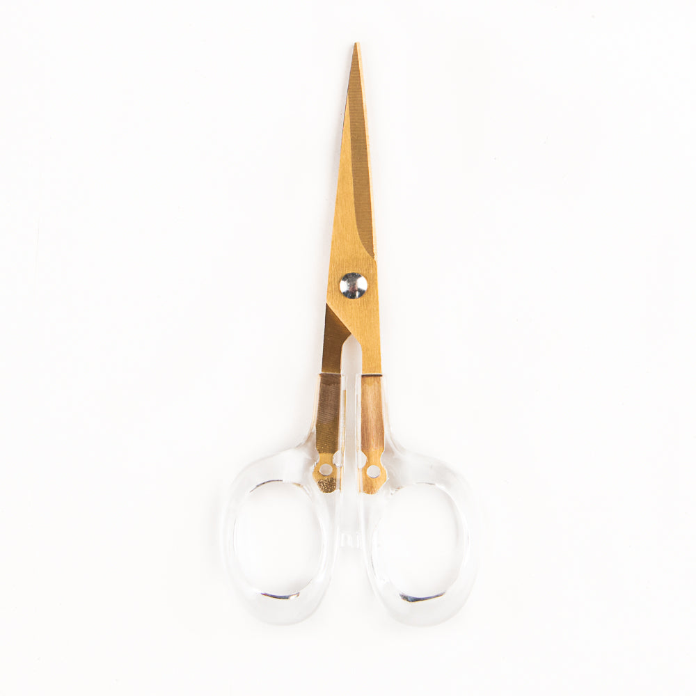 Embroidery Scissors Clear Handles - Ribes y Casals
