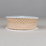 Embroidered Tape Camel 37mm - Ribes y Casals