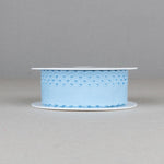Embroidered Tape Celeste 37mm - Ribes y Casals