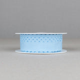 Embroidered Tape Celeste 37mm - Ribes y Casals