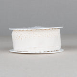 Embroidered Tape Ecru 37mm - Ribes y Casals